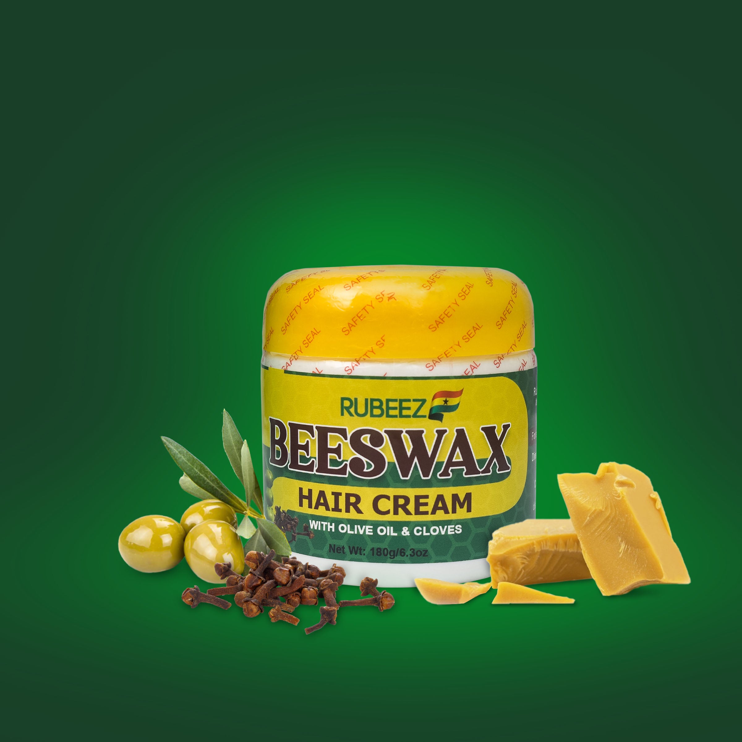 Beeswax Hair Cream Olive Oil And Cloves – Rubeez Beeswax